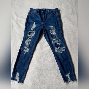 Hollister curvy high rise crop
